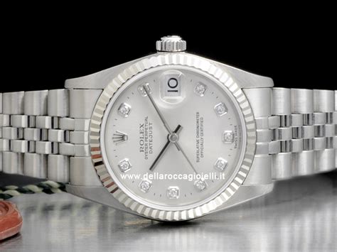 Rolex Oyster DateJust 68274 medio Lady 31 mm quadrante